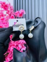 VINTAGE DROP BALL FASHION EARRINGS (MA696) - Image 2