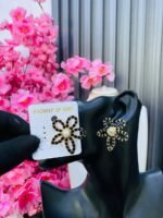 MINI ZIRCONIA FASHION EARRINGS WITH PEARL (MA305)
