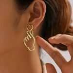 CELEBRITY FASHION EARRINGS (MA2360) - Image 4
