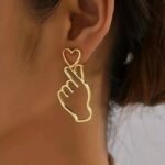 CELEBRITY FASHION EARRINGS (MA2360) - Image 2