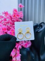 HIGH END CELEBRITY FASHION EARRINGS (MA3180) - Image 2