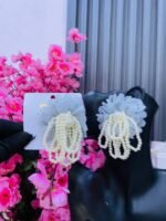 WOOVEN STATEMENT EARRINGS(MA3191) - Image 6