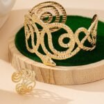 FASHION  BANGLE AND RING COMBO(MA3206)-GOLD - Image 2