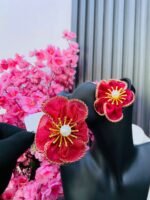 LUXURY OGANZA/PEARL FASHION EARRINGS (MA3331) - Image 2