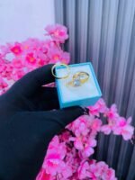 NON TARNISH WEDDING RING SET (MA3442)