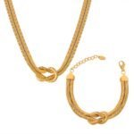 NON TARNISH LAYERED TWIST SET (MA3584) - Image 3