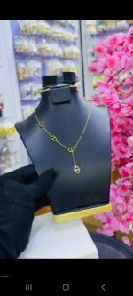 NON TARNISH LUXURY DANGLING NECKLACE (MA3756) - Image 2