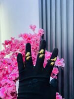 NON TARNISH ADJUSTABLE KNUCKLE RINGS (MA3701)