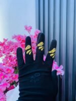 NON TARNISH ADJUSTABLE KNUCKLE RINGS (MA3706)