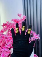 NON TARNISH ADJUSTABLE KNUCKLE RINGS (MA3709)