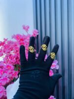 NON TARNISH ADJUSTABLE KNUCKLE RINGS (MA3714)