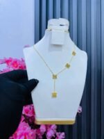 NON TARNISH LUXURY DANGLING NECKLACE (MA3756)