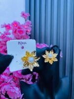 NEW IN STATEMENT FASHION BADDIE EARRINGS (MA71) - Image 2