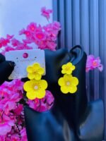 NEW IN STATEMENT FASHION BADDIE EARRINGS (MA3782) - Image 6