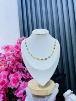 GENZ SUN FLOWER NON TARNISH NECKLACE(MA3918) - Image 2