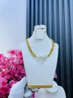 NOK TARNISH LUXURY CUBAN CHOCKER(MA4040)