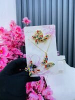 FASHION ZIRCONIA BUTTERFLY SET(MA4057)