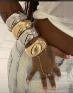 CHUNKY BOLD BADDIE BANGLE(MA2539) - Image 2