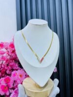 NON TARNISH NECKLACE (MA3950) - Image 3