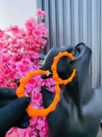 ACRYLIC BAMBOO EARRINGS(MA4154) - Image 5