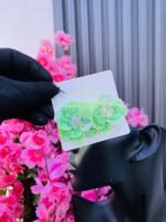 STATEMENT ACRYLIC FASHION EARRINGS(MA4140)