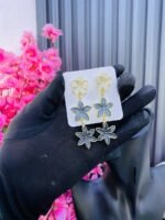 VINTAGE MULTI STAR FASHION EARRING(MA4148) - Image 2