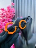 ACRYLIC BAMBOO EARRINGS(MA156) - Image 7