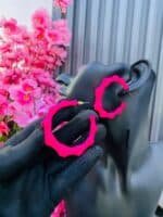 ACRYLIC BAMBOO EARRINGS(MA156) - Image 3