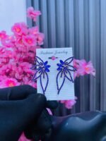 FLAMINGO ZIRCONIA FASHION EARRING(MA4318)SMALL SIZE - Image 3