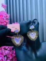 NEW IN STATEMENT FASHION BADDIES EARRING(MA4311) - Image 3
