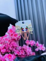 FLAMINGO FASHION EARRING(MA556) - Image 7