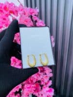 NON TARNISH MINIMALIST HOOP EARRINGS(MA390)