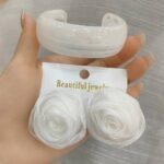 ACRYLIC BANGLE  & ORGANIZER STATEMENT EARRING SET(MA4418) - Image 3