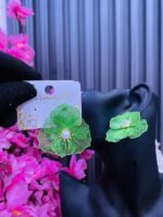 METALIC PETALS FASHION EARRINGS(MA4683) - Image 4