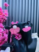 METALIC PETALS FASHION EARRINGS(MA4680) - Image 6