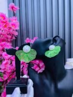 METALIC PETALS FASHION EARRINGS(MA4680) - Image 3