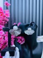 METALIC PETALS FASHION EARRINGS(MA4680) - Image 7
