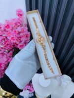 FEMALE TINY STRAP CHAIN WATCH(MA4650)