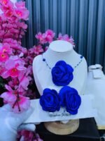 ROSE CHOCKER & EARRINGS COMBO(MA4644) - Image 12