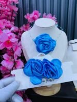 ROSE CHOCKER & EARRINGS COMBO(MA4644) - Image 6