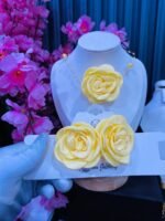 ROSE CHOCKER & EARRINGS COMBO(MA4644) - Image 2