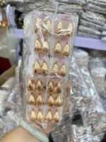 A&C OVAL MINI HOOP EARRINGS(MA4693) - Image 4