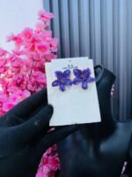 VINTAGE STOCK FASHION EARRINGS(MA4862) - Image 4