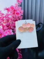 VINTAGE STOCK FASHION EARRINGS(MA4865) - Image 8