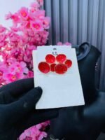 VINTAGE STOCK FASHION EARRINGS(MA4865) - Image 9