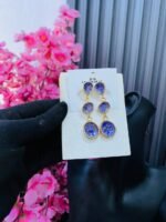 VINTAGE STOCK FASHION EARRINGS (MA4866) - Image 9