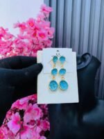 VINTAGE STOCK FASHION EARRINGS (MA4866) - Image 8