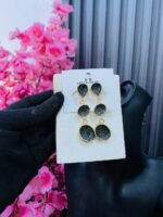 VINTAGE STOCK FASHION EARRINGS (MA4866) - Image 4