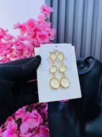 VINTAGE STOCK FASHION EARRINGS (MA4866) - Image 3