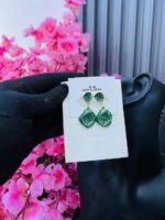 VINTAGE STOCK FASHION EARRINGS(MA4867) - Image 6